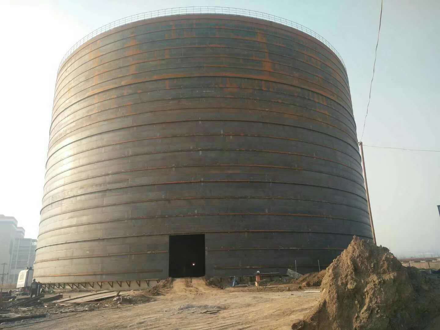 开原承建大型钢板库的好处及原理